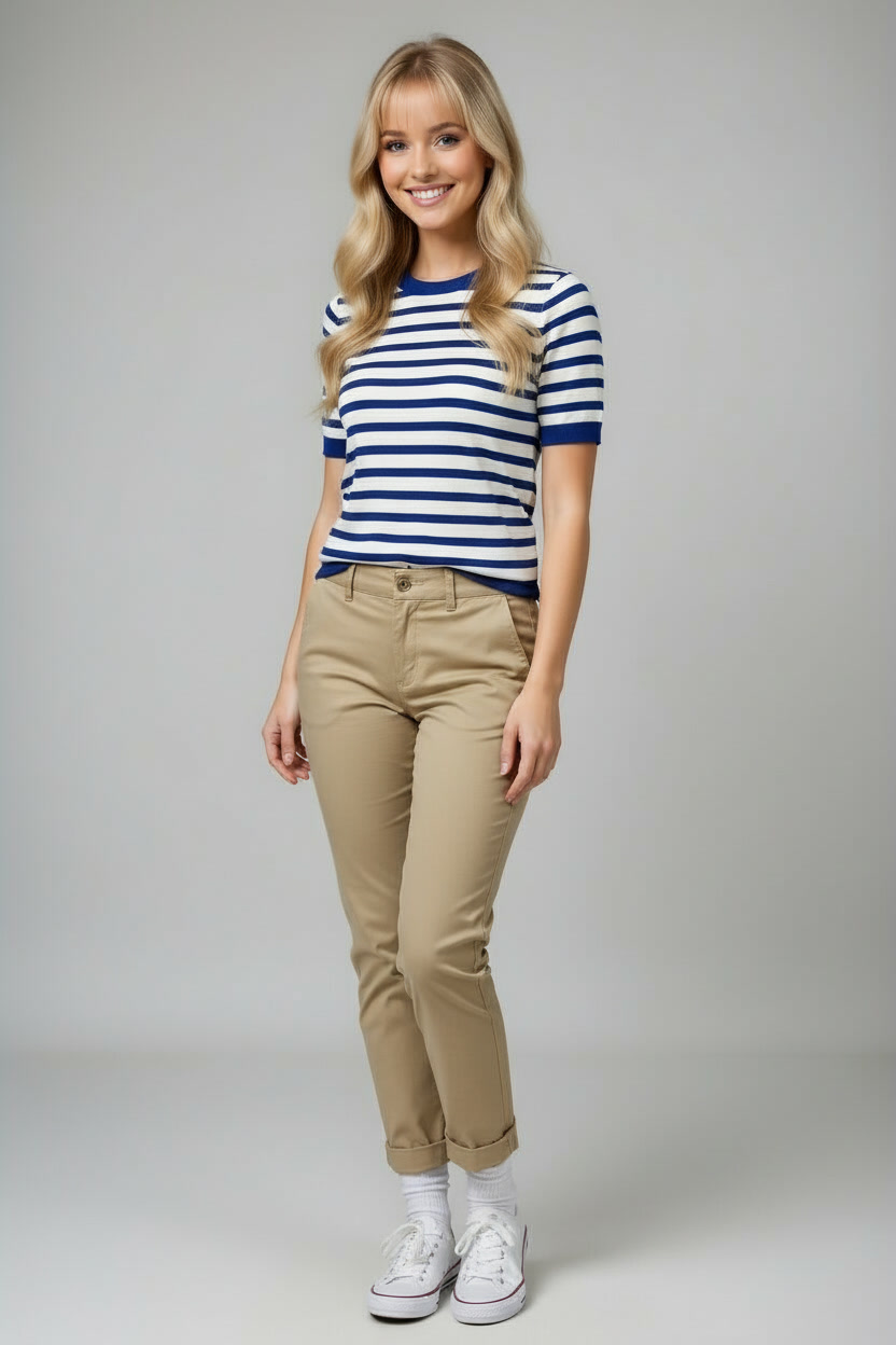 Kayla stripes Converse